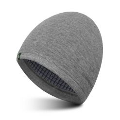 Termiczna czapka do biegania Fitness Siroko Gamma Melange Gray. Szare czapki męskie SIROKO, bez wzorów, z tkaniny, sportowe. Za 148.00 zł.