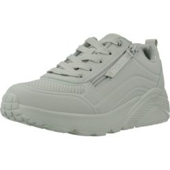 Buty SKECHERS UNO LITE - EASY ZIP Zielony. Zielone buty zimowe męskie Skechers, bez wzorów, sportowe, bez obcasa, bez zapięcia. Za 174.99 zł.