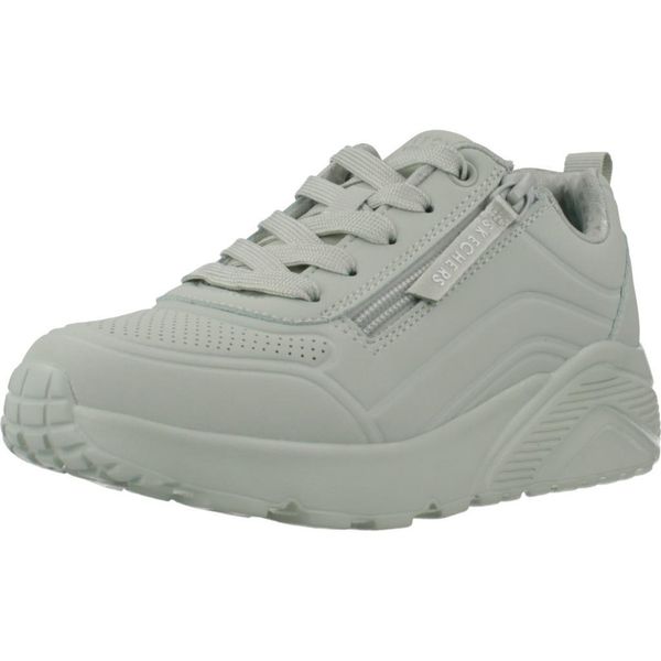 Buty SKECHERS UNO LITE - EASY ZIP Zielony. Zielone buty trekkingowe męskie Skechers, bez wzorów, bez zapięcia, trekkingowe, skechers sport. Za 174.99 zł.