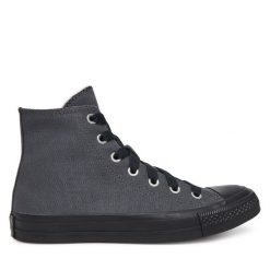 Trampki Converse. Czarne trampki męskie Converse, bez wzorów, retro, bez zapięcia. Za 219.99 zł.