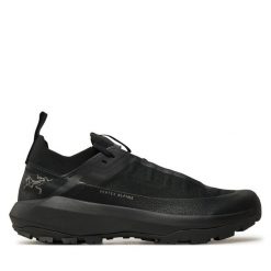 Trekkingi Arc'teryx. Czarne buty trekkingowe męskie Arc'teryx, bez wzorów, z gore-texu, bez zapięcia, trekkingowe, gore-tex. Za 949.99 zł.