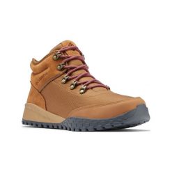 Buty uliczne męskie Columbia Fairbanks Mid. Brązowe buty trekkingowe męskie Columbia, bez wzorów, ze skóry, bez zapięcia, trekkingowe. W wyprzedaży za 450.00 zł.