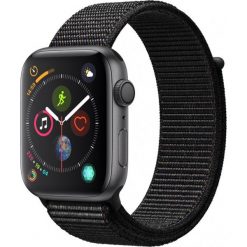 Apple Watch Series 4 GPS + Cellular, 44mm Space Grey Aluminium Case with Black Sport Loop. Zegarki sportowe Apple. Za 2,499.00 zł.