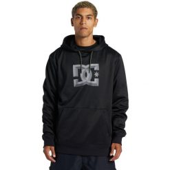 Bluza z kapturem DC Shoes SNOWSTAR - TECHNICAL FLEECE, Mężczyźni. Czarne bluzy z kapturem męskie DC Shoes, m, bez wzorów, z poliesteru, z kapturem. Za 490.00 zł.