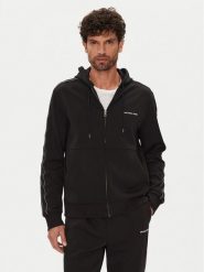 Michael Kors Bluza CT4524K5MF Czarny Regular Fit. Czarne bluzy rozpinane męskie Michael Kors, m, bez wzorów, z bawełny, bez ramiączek, bez kaptura. Za 419.99 zł.