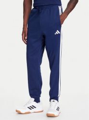Adidas Spodnie dresowe Essentials 3-Stripes JD1859 Niebieski Regular Fit. Niebieskie spodnie dresowe męskie ADIDAS, bez wzorów, z bawełny. Za 159.99 zł.