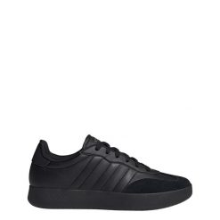 Buty Barreda. Czarne buty trekkingowe męskie ADIDAS, bez wzorów, ze skóry, bez zapięcia, trekkingowe. Za 279.99 zł.