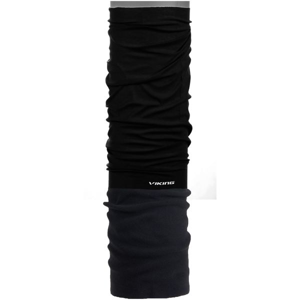 Komin wielofunkcyjny sportowy dla dorosłych Viking Polartec Outside. Czarne szaliki męskie Viking, bez wzorów, sportowe. Za 55.83 zł.