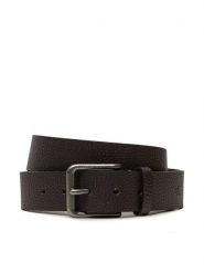 Calvin Klein Pasek Męski Classic Casual K50K512085 Brązowy. Brązowe paski męskie Calvin Klein, bez wzorów, ze skóry, casualowe. Za 139.99 zł.