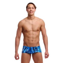 Kąpielówki Funky Trunks Wing Streak - trunki męskie. Niebieskie kąpielówki męskie FUNKY TRUNKS, m, bez wzorów. Za 159.00 zł.