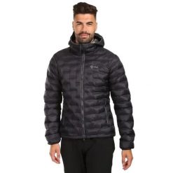 Kurtka ocieplana Kilpi ALBA-M męska, czarna. Czarne kurtki męskie Kilpi, m, bez wzorów, sportowe, bez ramiączek, bez kaptura. Za 503.99 zł.