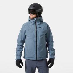 Kurtka narciarska Helly Hansen Atlas Infinity Stretch. Niebieskie kurtki narciarskie i snowboardowe męskie Helly Hansen, na zimę, m, bez wzorów, bez kaptura, narciarskie. W wyprzedaży za 2,742.50 zł.