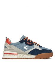 G-Star Raw Sneakersy V5-10510 Niebieski. Niebieskie buty sportowe na co dzień męskie G-Star Raw, m, bez wzorów, z materiału, retro, bez ramiączek, bez kaptura. Za 379.99 zł.
