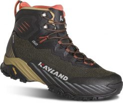 KAYLAND Buty DUKE MID GTX black ocher 43,5. Brązowe buty trekkingowe męskie Kayland, bez wzorów, bez zapięcia. Za 612.54 zł.