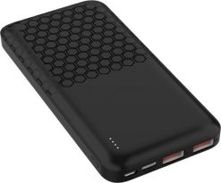 Platinet Platinet power bank 10000mAh PD QC, black (45931). Czarne powerbanki Platinet. Za 109.38 zł.