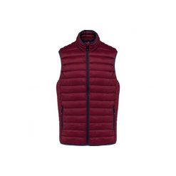 Lekka kurtka puchowa bez rękawów Kariban. Brązowe kurtki męskie KARIBAN, m, bez wzorów, z puchu, bez ramiączek, bez kaptura. Za 223.00 zł.