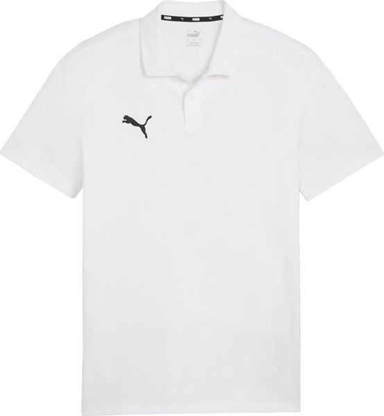Puma Koszulka męska Puma Team Goal Casuals Polo biała 658605 04 M. Białe koszulki polo męskie Puma, m, bez wzorów, bez kołnierzyka, bez ramiączek. Za 96.11 zł.