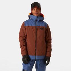 Kurtka narciarska Helly Hansen Powdreamer 2.0. Brązowe kurtki narciarskie i snowboardowe męskie Helly Hansen, na zimę, m, bez wzorów, bez kaptura, narciarskie. Za 1,344.50 zł.