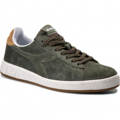 Sneakersy DIADORA - Game Low S 501.171832 01 C7381 Olivine/Sand. Zielone buty sportowe na co dzień męskie Diadora, z materiału, eleganckie. W wyprzedaży za 239.00 zł.