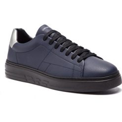 Sneakersy EMPORIO ARMANI - X4X226 XL704 C432 Night/Silver. Buty sportowe na co dzień męskie marki Emporio Armani. Za 689.00 zł.