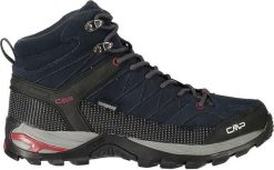 Buty trekkingowe męskie CMP Rigel Mid Trekking Shoe Wp Asphalt/Syrah r. 45 (3Q12947-62BN). Buty trekkingowe męskie CMP, bez wzorów, bez obcasa, bez zapięcia. Za 389.54 zł.