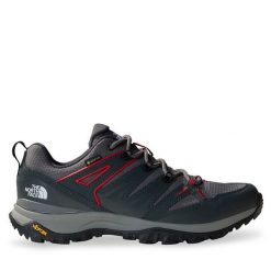Trekkingi The North Face. Szare buty trekkingowe męskie The North Face, bez wzorów, z gore-texu, sportowe, bez obcasa, bez zapięcia. Za 489.99 zł.