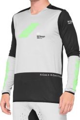 100% Koszulka męska 100% R-CORE X Jersey długi rękaw vapor black roz. M (NEW 2021). Czarne koszulki męskie z długim rękawem 100%, m, bez wzorów, z jersey, bez kołnierzyka, bez ramiączek. Za 240.24 zł.