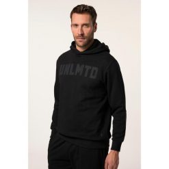 Męska Bluza z kapturem fitness dzianina dresowa kaptur do rozm. 7XL. Czarne bluzy nierozpinane męskie JAY-PI, m, bez wzorów, z bawełny, casualowe, bez ramiączek, z kapturem. Za 343.99 zł.