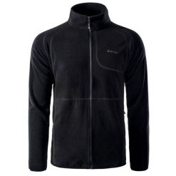 Polar męski Hi-Tec Camolin - czarny, Rozmiar XL. Czarne bluzy z polaru męskie Hi-tec, m, bez wzorów, z materiału, klasyczne, bez ramiączek, bez kaptura. Za 89.99 zł.