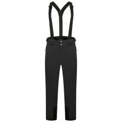 Męskie Wodoodporne Spodnie Narciarskie Achieve Insulated. Czarne spodnie narciarskie i snowboardowe męskie Dare 2B, bez wzorów, narciarskie. Za 197.99 zł.