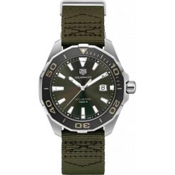 ZEGAREK TAG HEUER AQUARACER WAY101E.FC8222. Zielone zegarki męskie TAG HEUER, z koronki, szklane. Za 6,590.00 zł.