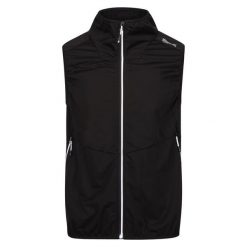 Bezrękawnik Męska Softshell Lankin VI. Czarne kurtki softshell męskie Regatta, m, bez wzorów, z softshellu, bez kaptura, trekkingowe. Za 105.99 zł.