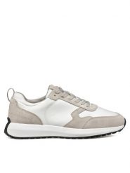 Geox Sneakersy U45GCA 02211 C1303 Szary. Szare buty sportowe na co dzień męskie Geox, m, bez wzorów, z materiału, bez ramiączek, bez kaptura. Za 269.99 zł.