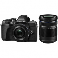Olympus E-M10 Mark III Korpus Czarny + EZ-M1442EZ Czarny + EZ-M4015 R Czarny. Bezlusterkowce OLYMPUS. Za 3,999.00 zł.