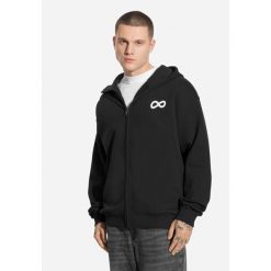 Bluza sportowa męska Prosto Infinity z kapturem. Czarne bluzy nierozpinane męskie Prosto., m, bez wzorów, z kapturem. Za 424.99 zł.