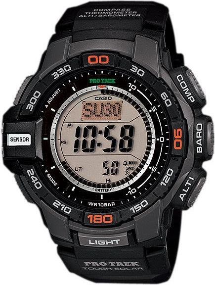 Zegarek Casio Męski PRG-270-1ER ProTrek czarny. Czarne zegarki męskie Casio. Za 793.00 zł.