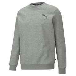 Bluza Puma Essentail Small Logo, Mężczyźni. Czerwone bluzy bez kaptura męskie Puma, m, bez wzorów, bez kaptura. Za 227.85 zł.