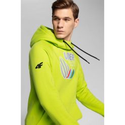 Bluza męska 4Hills BLM101 - soczysta zieleń. Bluzy z kapturem męskie marki 4f. Za 159.99 zł.