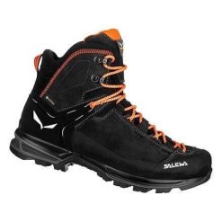 Buty trekkingowe męskie Salewa Mtn Trainer Mid Gtx. Brązowe buty trekkingowe męskie Salewa, na zimę, bez wzorów, z materiału, bez zapięcia. Za 1,405.00 zł.
