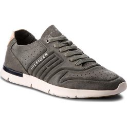 Sneakersy TOMMY HILFIGER - Unlined Th Light Suede Runner FM0FM01631 Dusty Olive 011. Buty sportowe na co dzień męskie marki Tommy Hilfiger. W wyprzedaży za 259.00 zł.