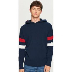 Bluza z kapturem - Granatowy. Bluzy nierozpinane męskie marki Reserved. Za 139.99 zł.