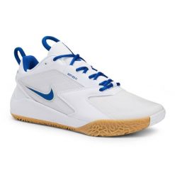 Buty do siatkówki Nike Zoom Hyperace 3. Białe buty do biegania męskie Nike, bez wzorów, bez zapięcia, do biegania, nike zoom. Za 419.99 zł.