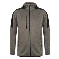 Aktywna Kurtka Soft Shell Dla Dorosłych Unisex. Czarne kurtki męskie FINDEN & HALES, xl, bez wzorów, sportowe, bez ramiączek, bez kaptura. Za 239.99 zł.