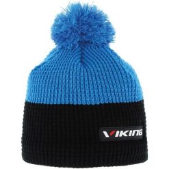 Czapka narciarska męska Viking Zak. Czarne czapki męskie Viking, bez wzorów, sportowe. Za 65.00 zł.