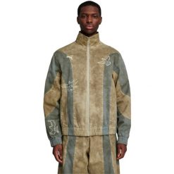 Kurtka Puma X Kidsuper Track Jacket, Mężczyźni. Brązowe kurtki męskie Puma, m, bez wzorów, z bawełny, sportowe, bez ramiączek, bez kaptura. W wyprzedaży za 690.00 zł.