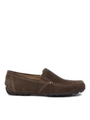 Geox Mokasyny U Moner V U1144V 00022 C6009 Brązowy. Brązowe mokasyny męskie Geox, ze skóry, bez zapięcia. Za 309.99 zł.