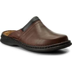 Klapki JOSEF SEIBEL - Max 10663 37 300 Brandy. Brązowe klapki i japonki męskie Josef Seibel, bez wzorów, z materiału. Za 229.00 zł.