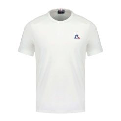 Koszulka Le Coq Sportif Essentiels N°1. Białe t-shirty sportowe męskie le coq sportif, m, bez wzorów, eleganckie, bez ramiączek. Za 153.00 zł.
