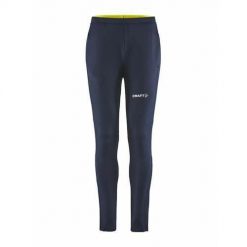 Spodnie treningowe męskie Craft Extend. Niebieskie długie spodnie sportowe męskie Craft, bez wzorów, na fitness i siłownię. Za 263.00 zł.