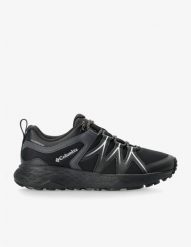 Buty turystyczne Columbia Peakfreak Roam Waterproof - black/silver grey. Czarne buty trekkingowe męskie NoName, bez wzorów, bez zapięcia. Za 408.04 zł.